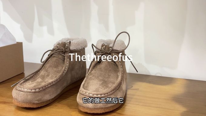 圆头 深口鞋 皮革 