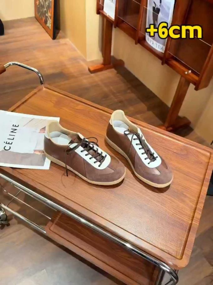 低帮 系带 皮革 