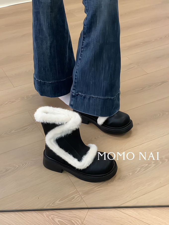 圆头 皮革 