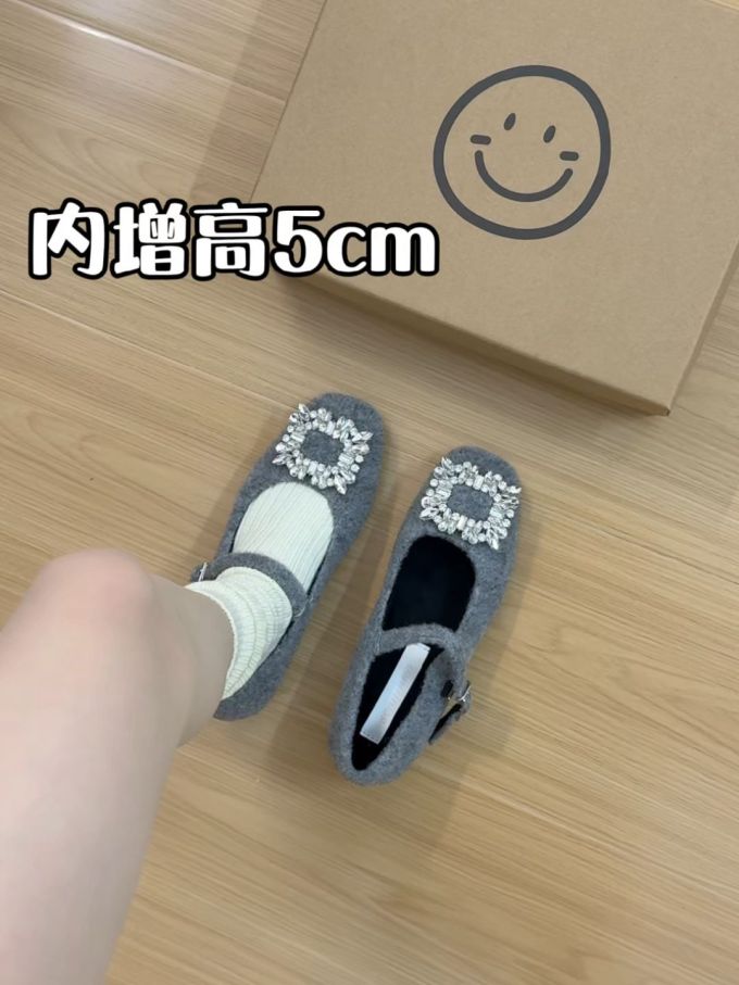 无帮 一脚蹬 绒毛/绒面 