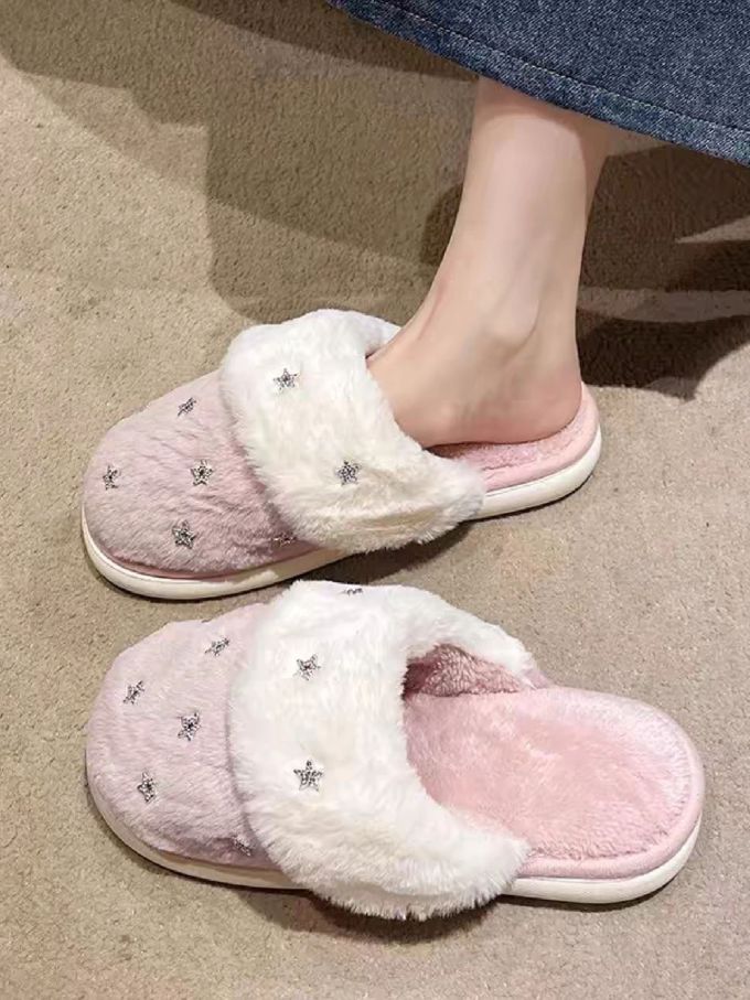 平底 无帮 绒毛/绒面 