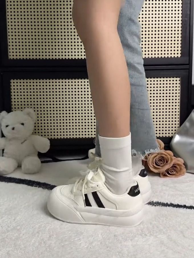 低帮 系带 皮革 