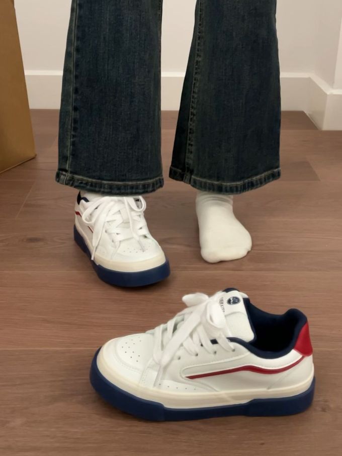 低帮 系带 皮革 