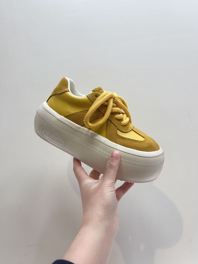 低帮 系带 皮革 