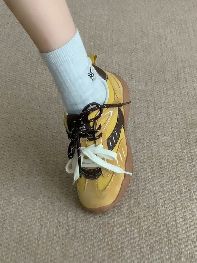 低帮 系带 皮革 