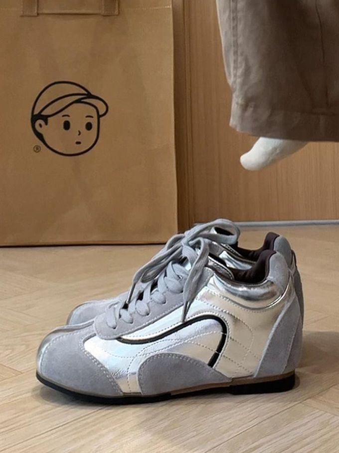 低帮 系带 皮革 