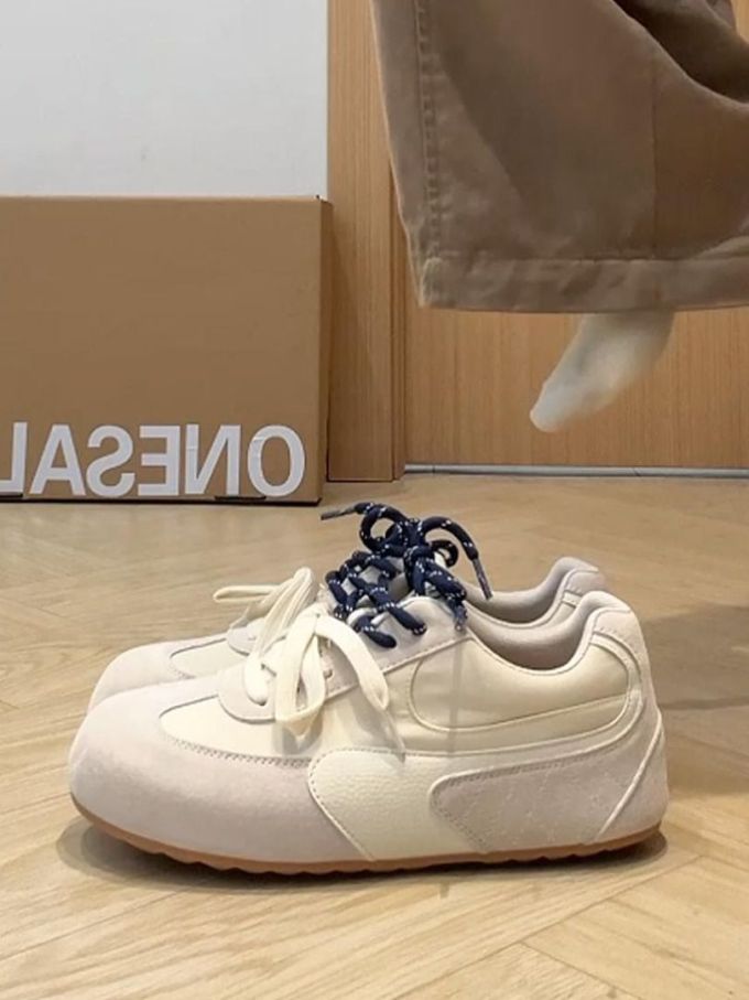 低帮 系带 皮革 