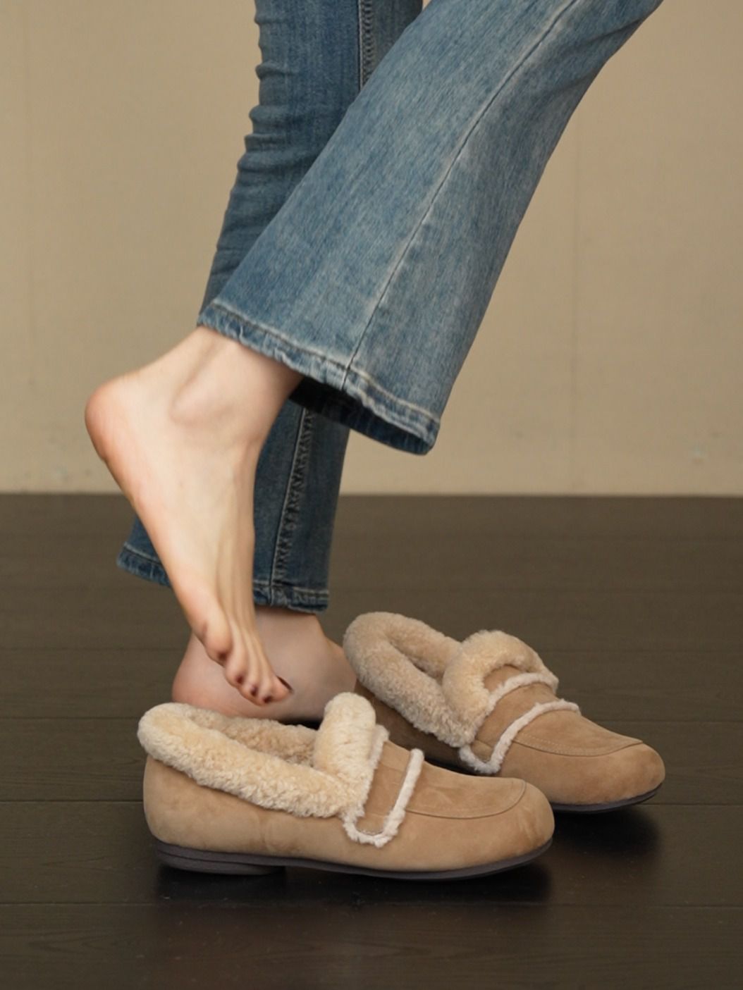 无帮 绒毛/绒面  - VALI鞋履AI设计主图