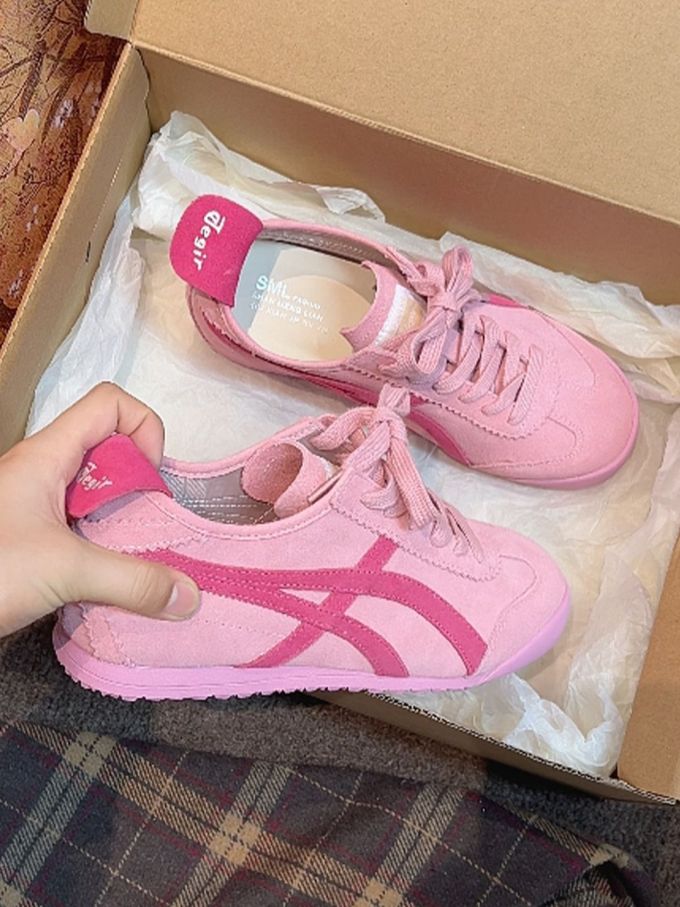 低帮 系带 皮革