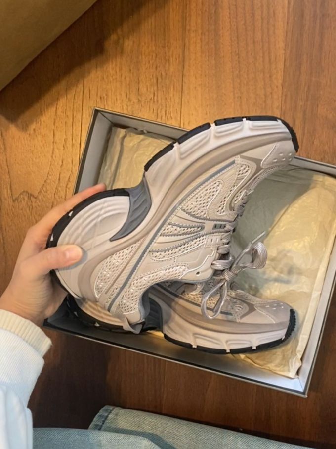 低帮 系带 网面 