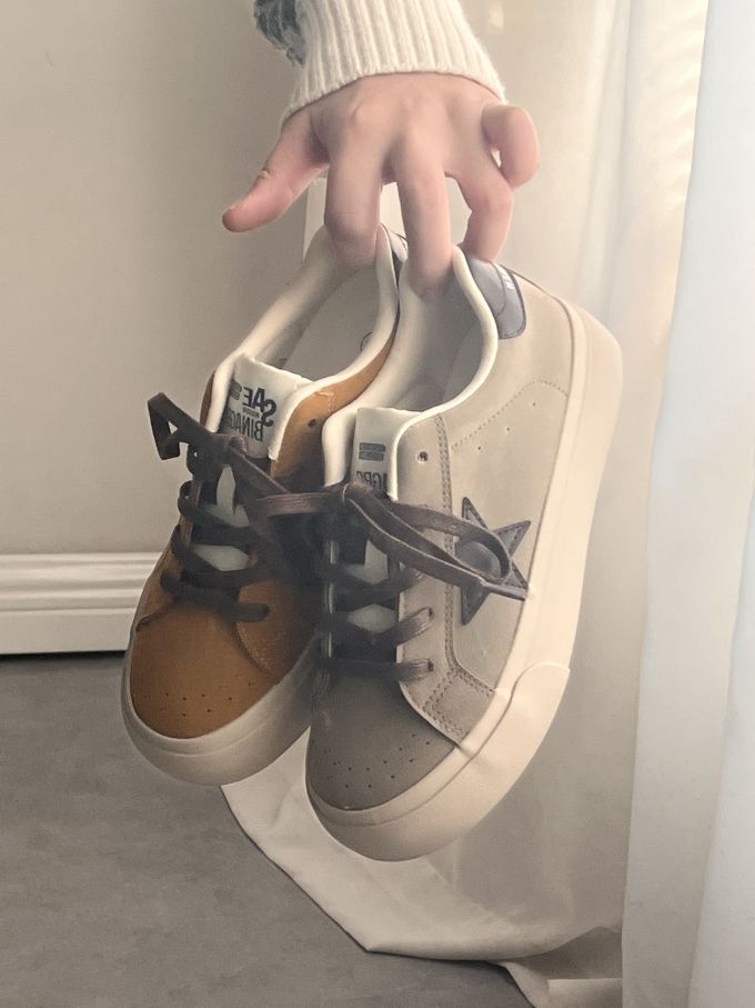 低帮 系带 皮革 