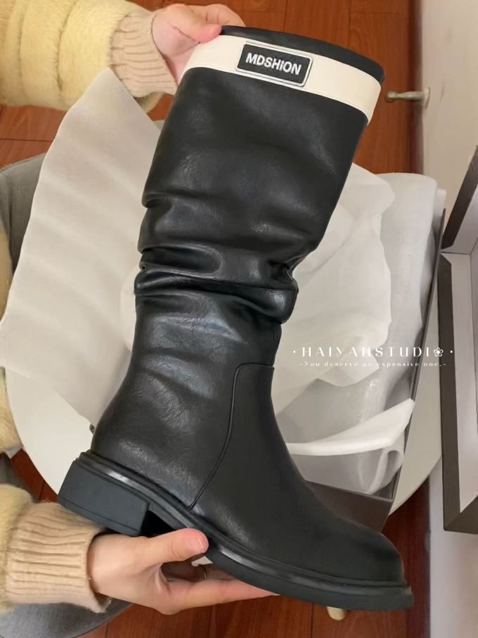 粗跟 皮革