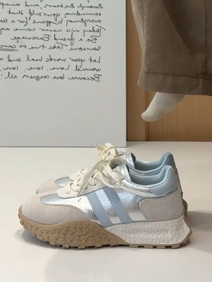 低帮 系带 皮革 