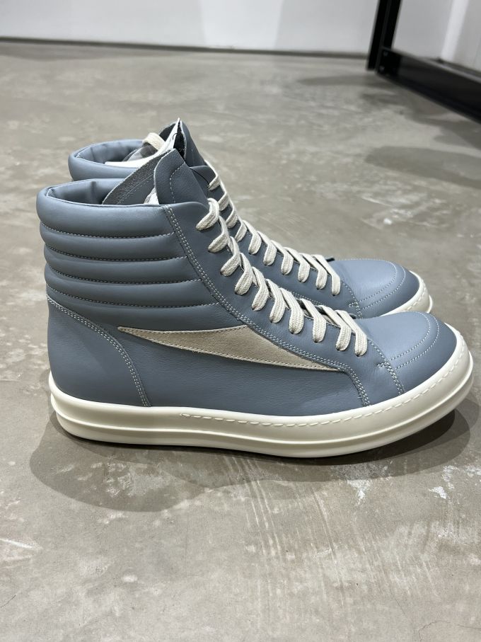 高帮 系带 皮革 