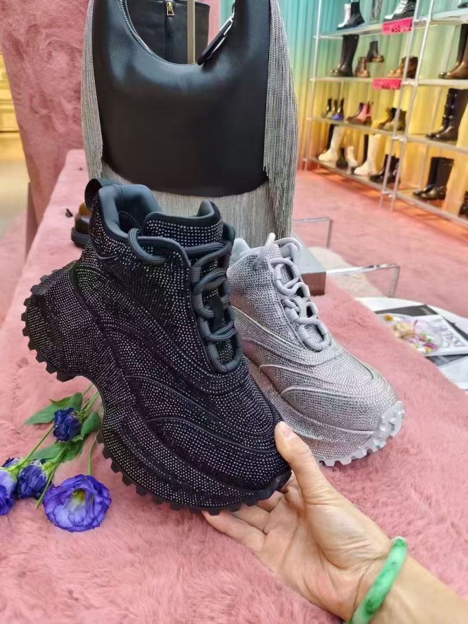 低帮 系带 网面 