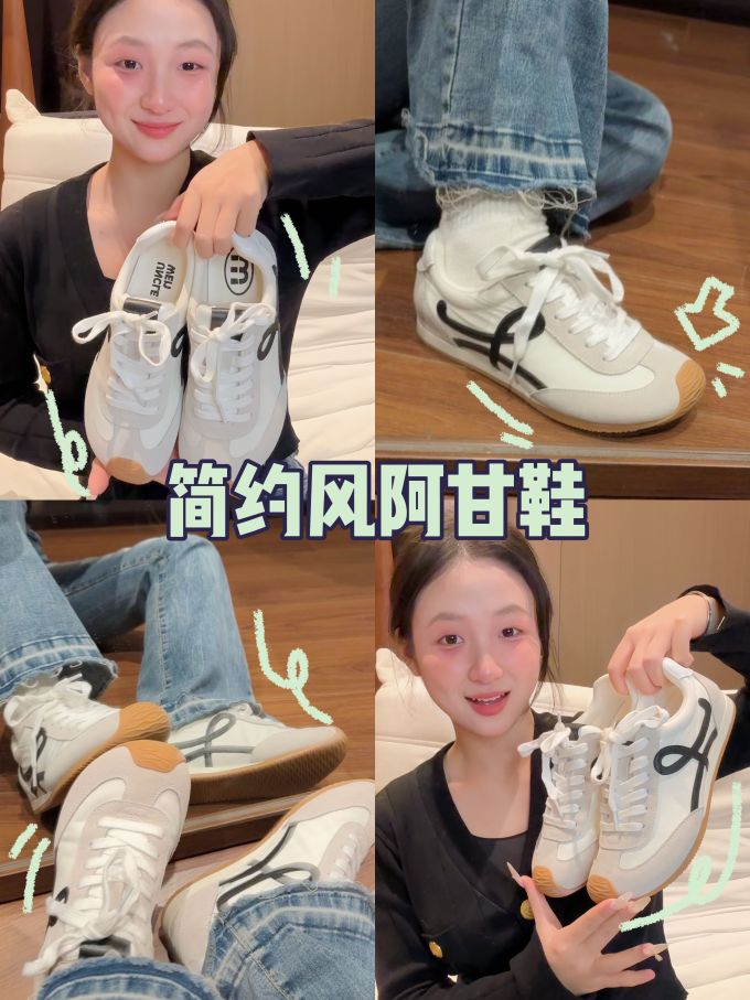 低帮 系带 皮革