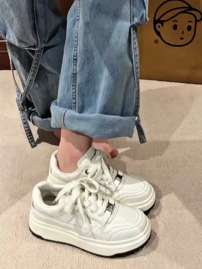 低帮 系带 皮革