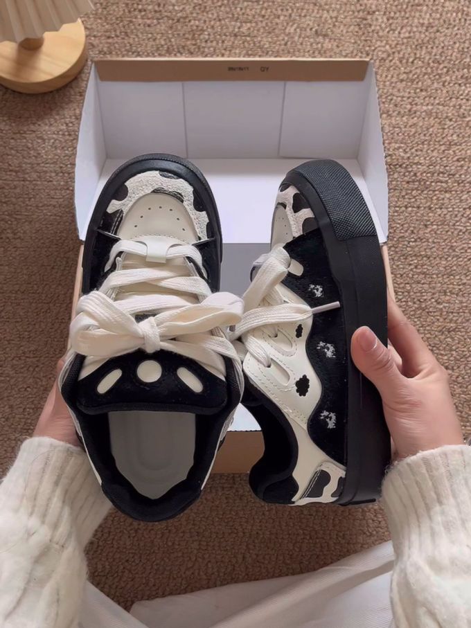低帮 系带 魔术贴 皮革