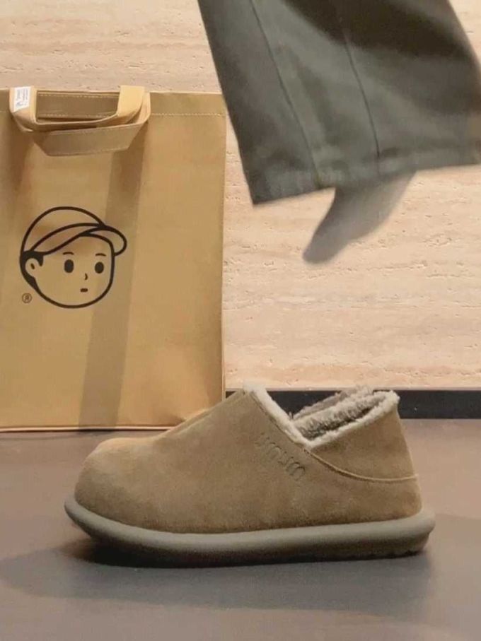 平底 无帮 绒毛/绒面 