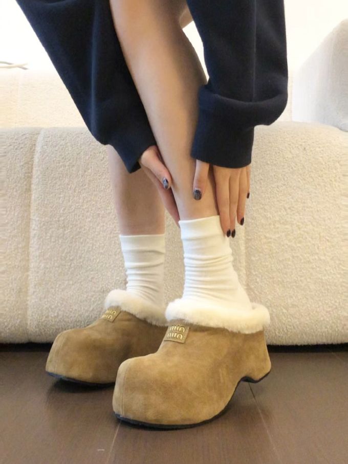 平底 无帮 绒毛/绒面