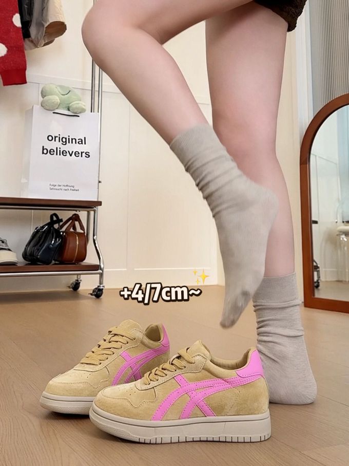 低帮 系带 皮革