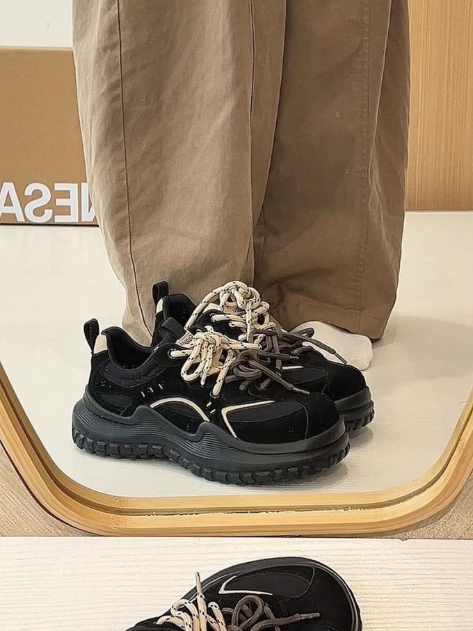 低帮 弹力绳 系带
