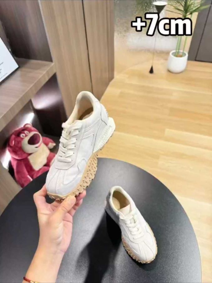 低帮 系带 皮革