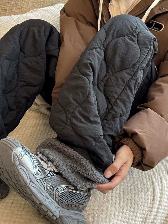 防护功能 棉羽绒袖 绗缝 踢踏舞鞋色