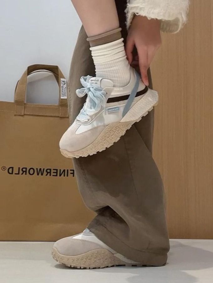 低帮 系带 皮革