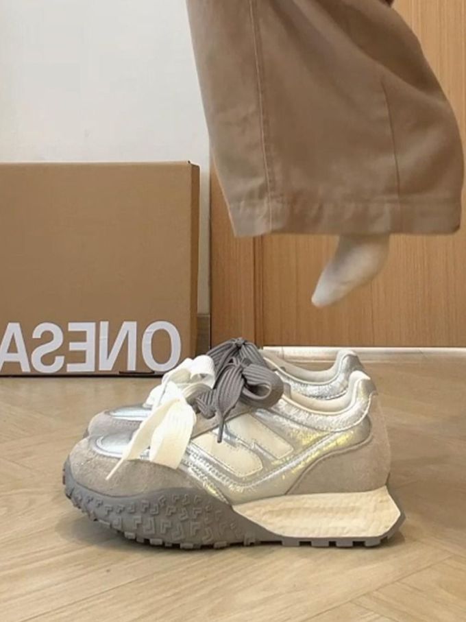 低帮 系带 皮革