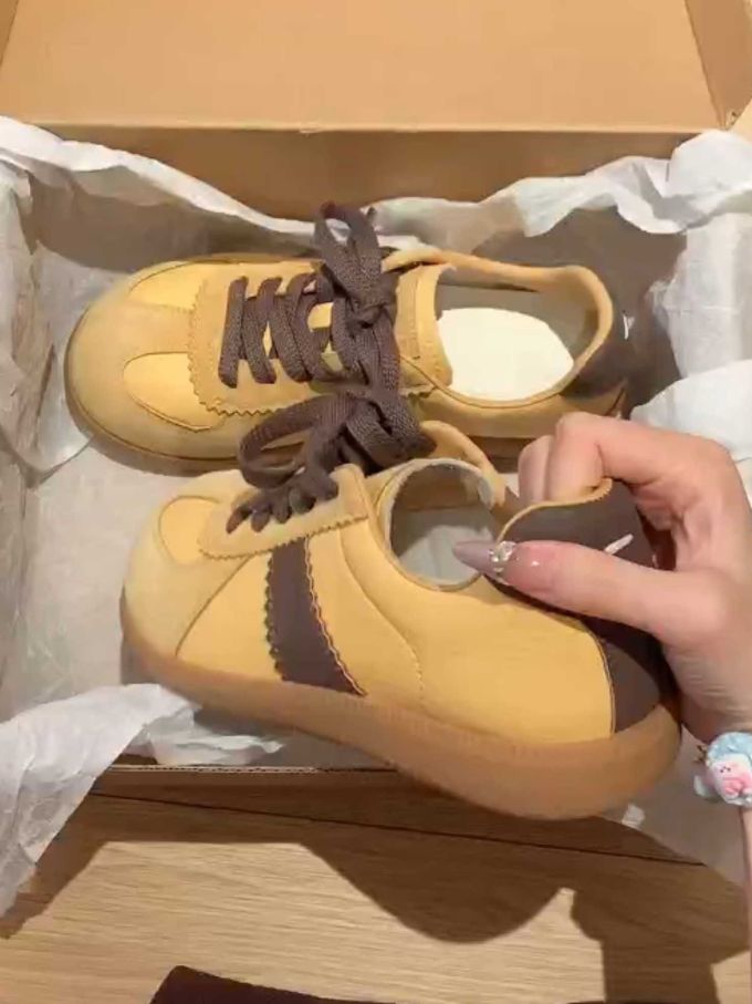 低帮 系带 皮革