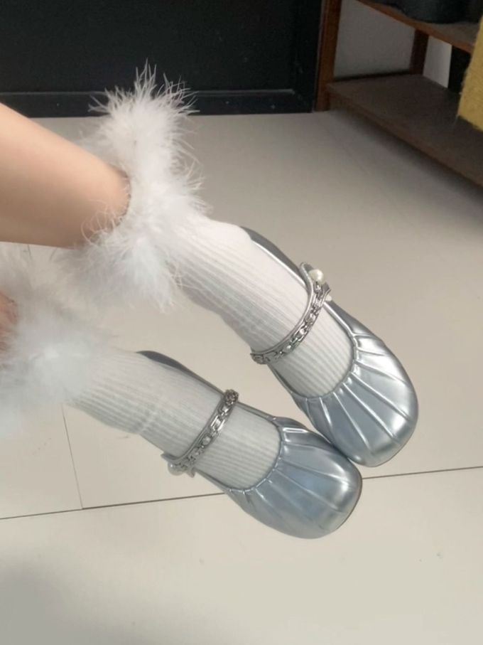 异形头-分趾 袢扣 中口鞋 皮革 
