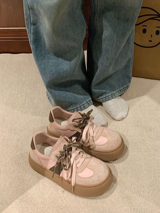 低帮 系带 皮革