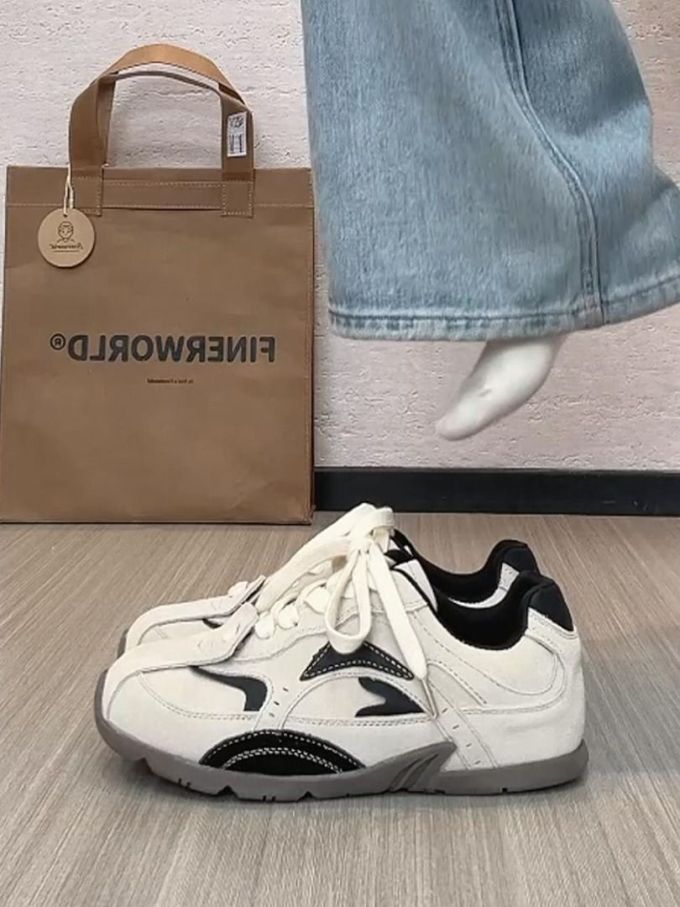 低帮 系带 皮革