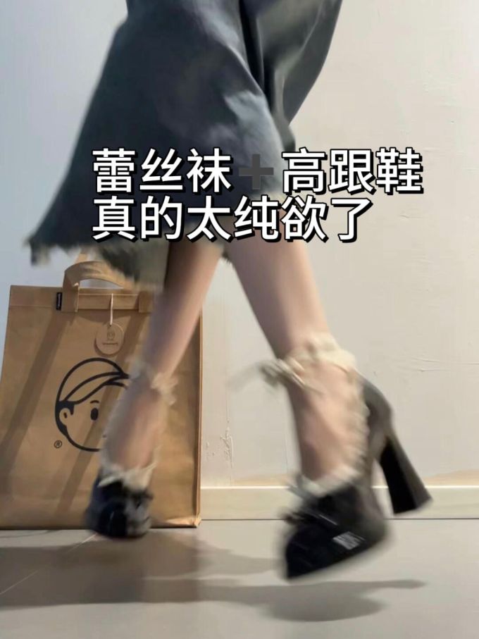 高跟 粗跟 低帮 一脚蹬 浅口鞋