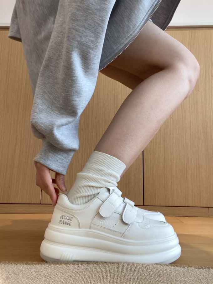 低帮 魔术贴 皮革