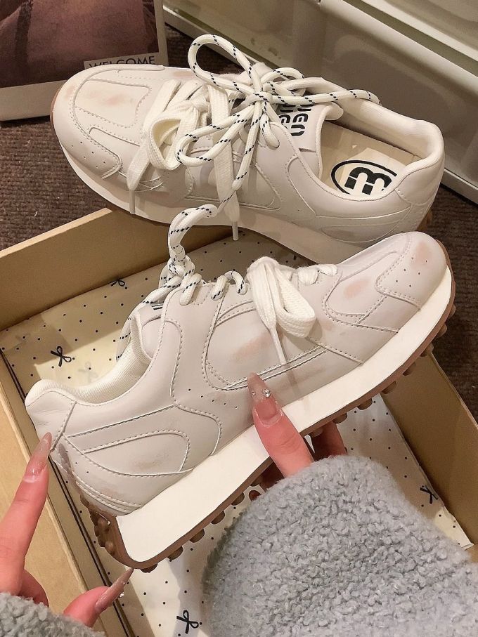 低帮 系带 皮革