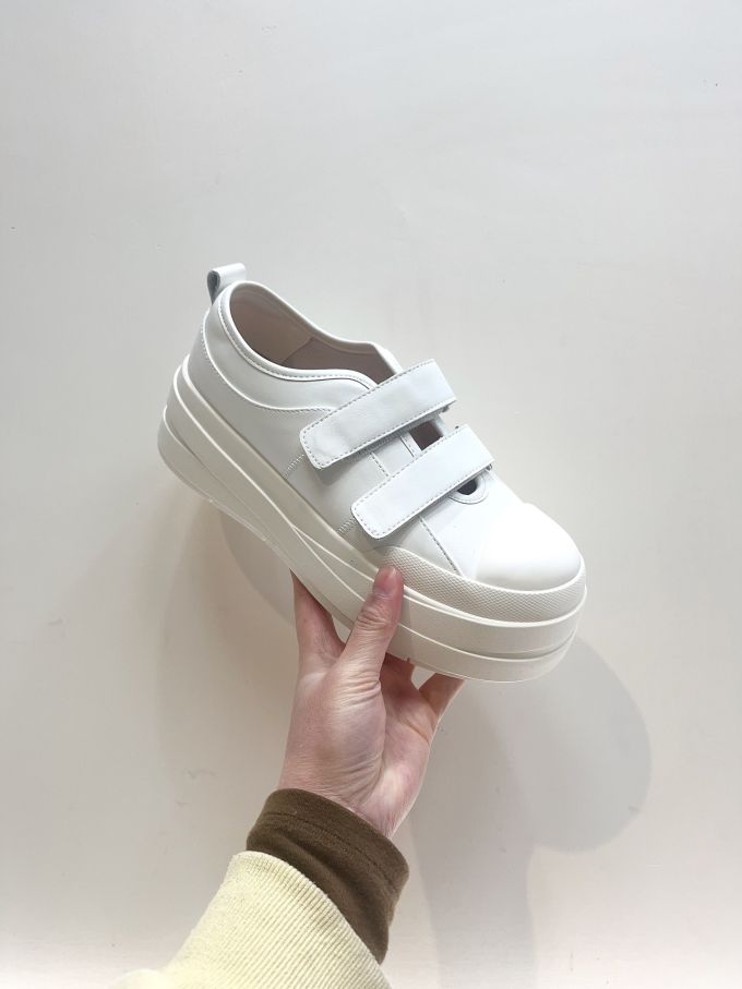 低帮 魔术贴 皮革
