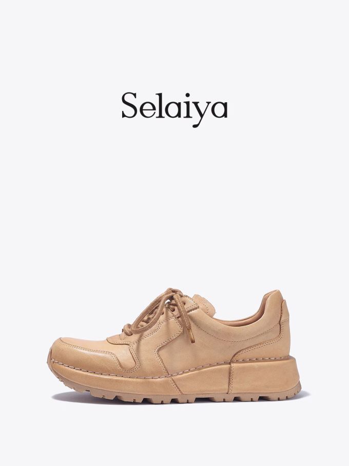 低帮 系带 皮革