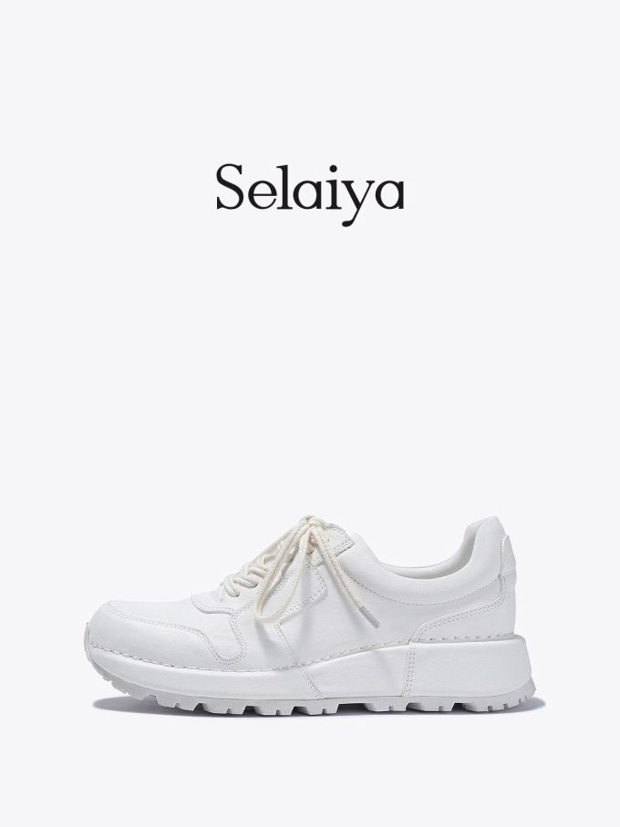 低帮 系带 皮革