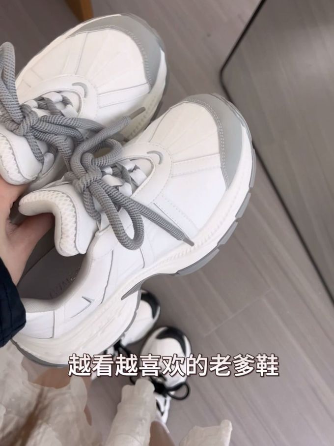 低帮 系带 皮革