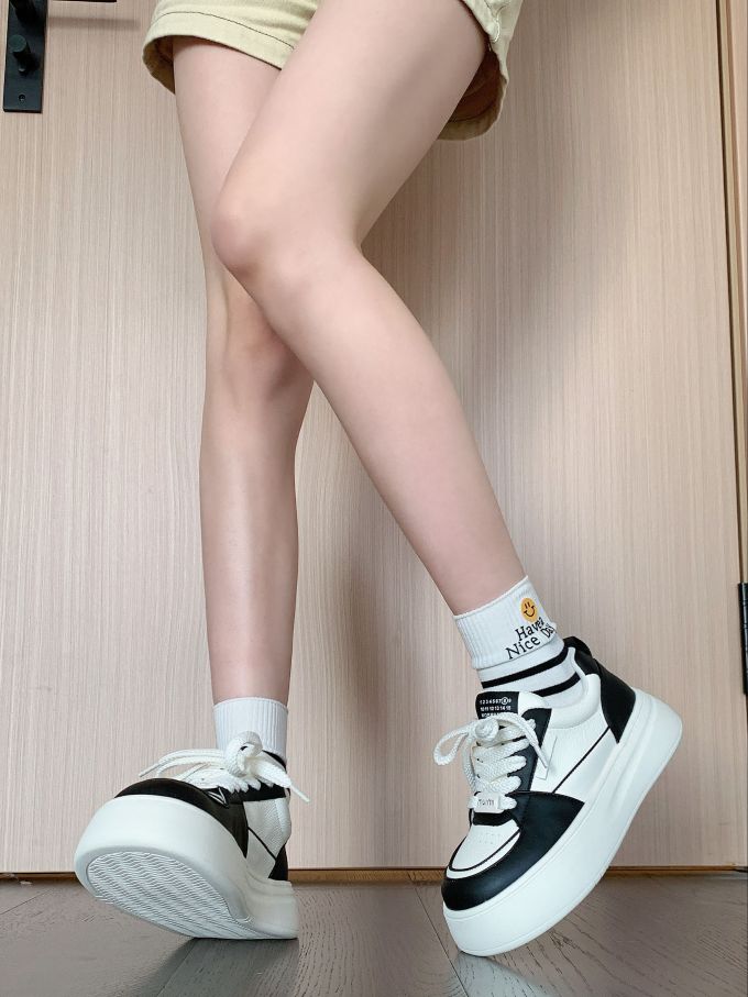 低帮 系带 皮革 