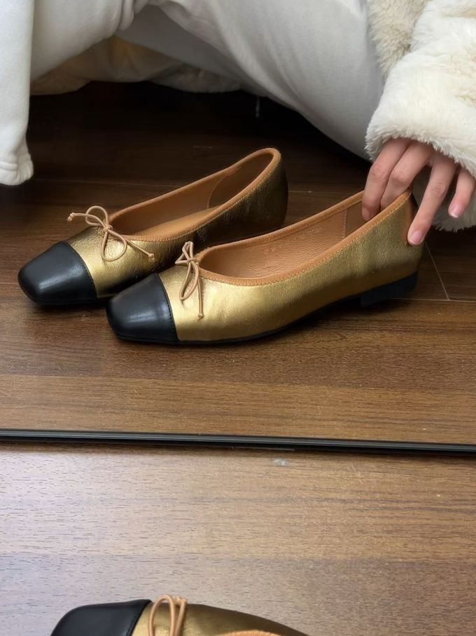 方头 松紧带 中口鞋 皮革