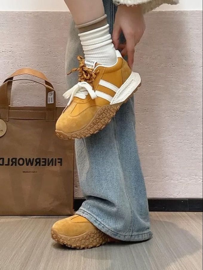 低帮 系带 皮革 