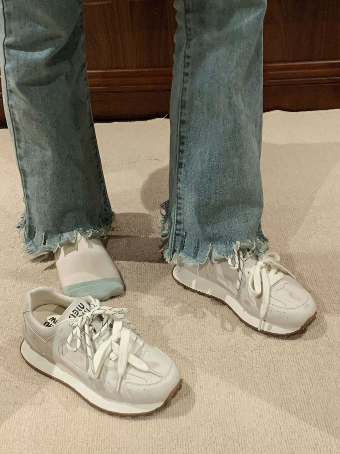 低帮 系带 皮革 