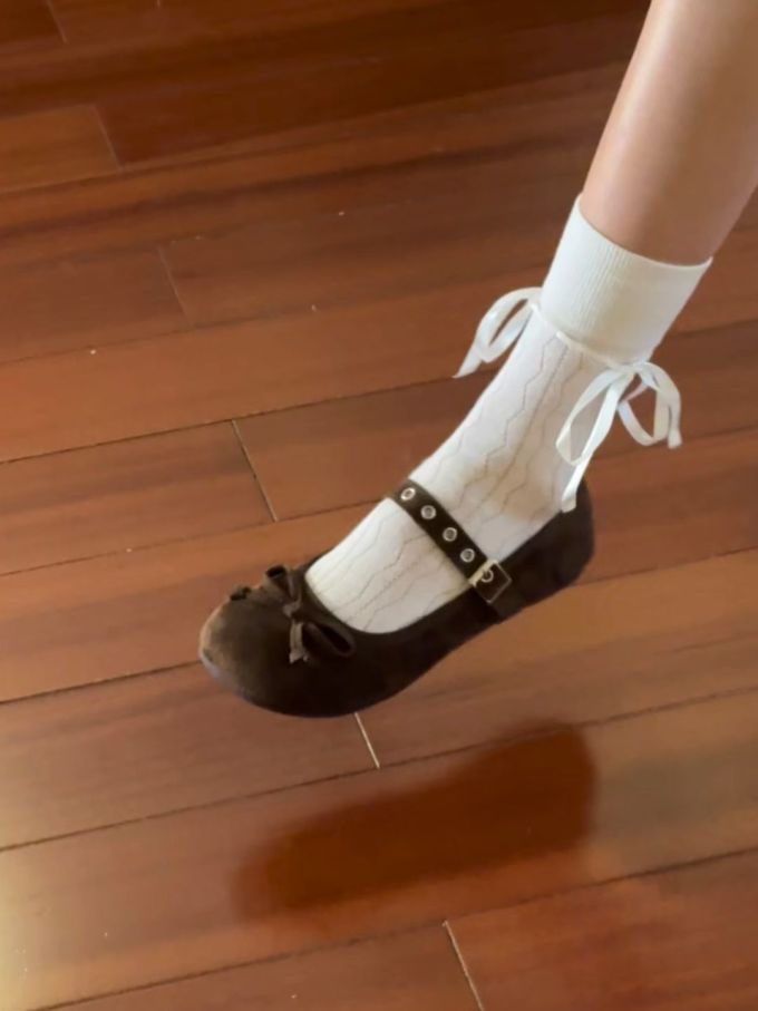 异形头-分趾 浅口鞋 皮革 