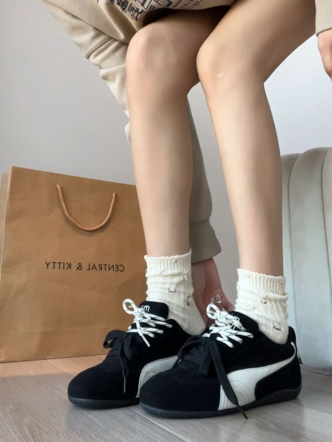 低帮 系带 皮革 