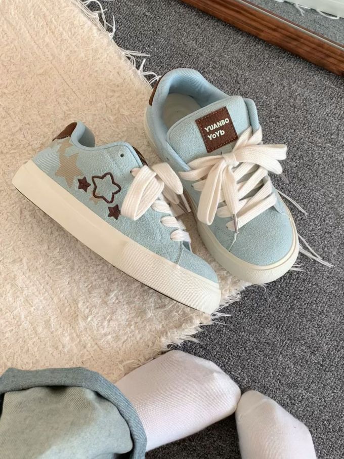 低帮 系带 魔术贴 皮革 