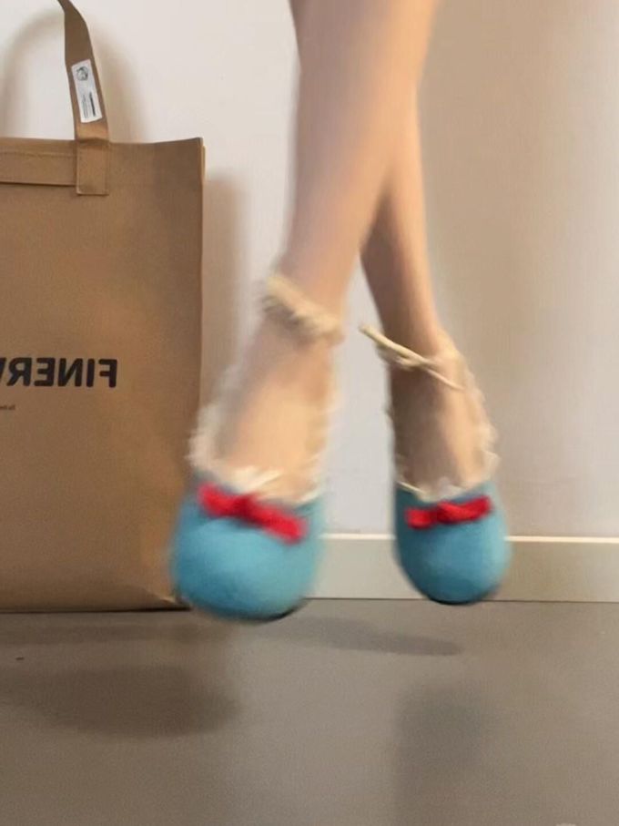 圆头 一脚蹬 浅口鞋 