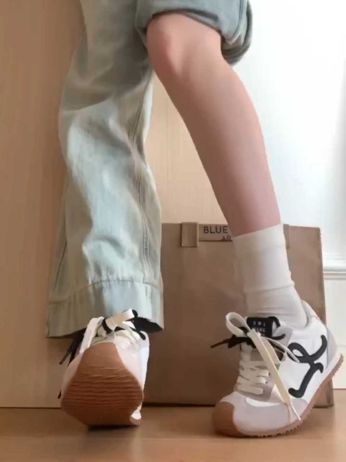 低帮 系带 皮革